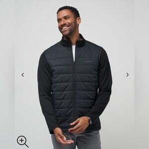 NOT AVAILABLE!! Travis Mathew NWT Black Full Zip Point of Sale Jacket